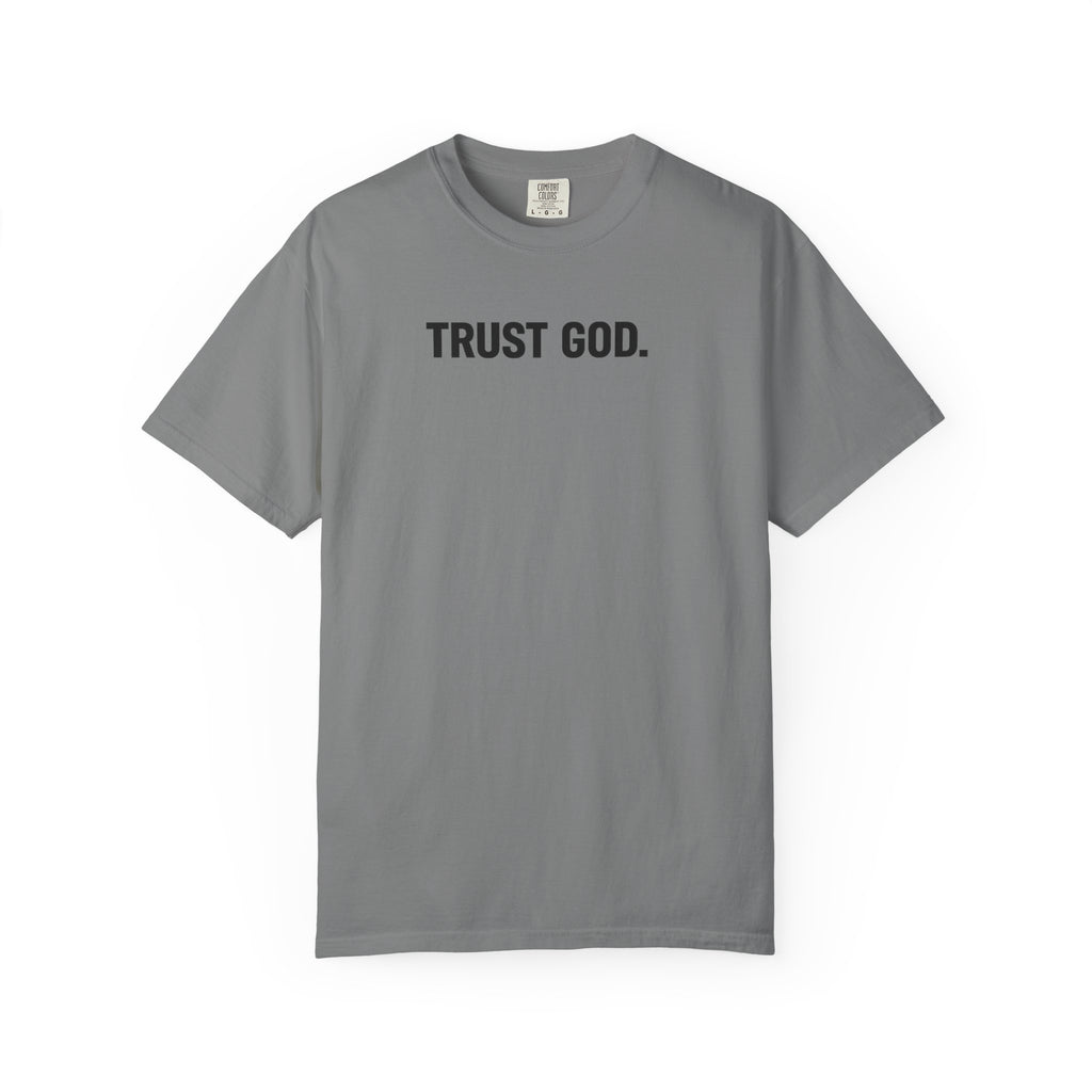 Trust God T‑Shirt — Minimal Faith Graphic Tee