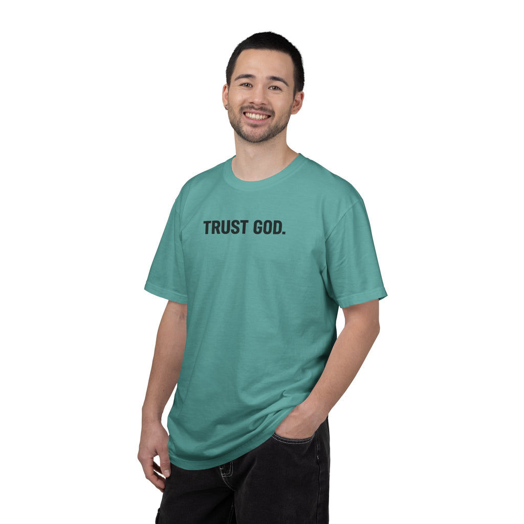 Trust God T‑Shirt — Minimal Faith Graphic Tee