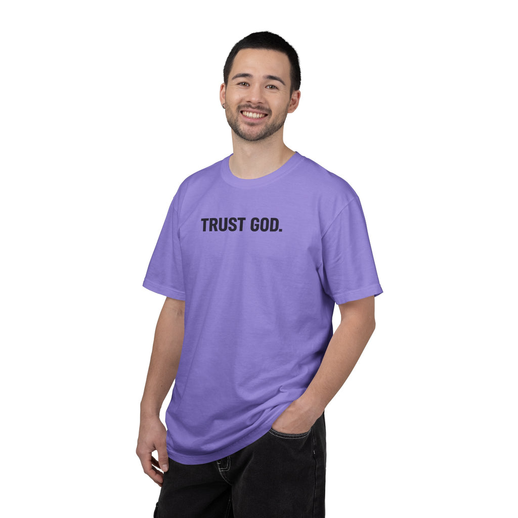 Trust God T‑Shirt — Minimal Faith Graphic Tee