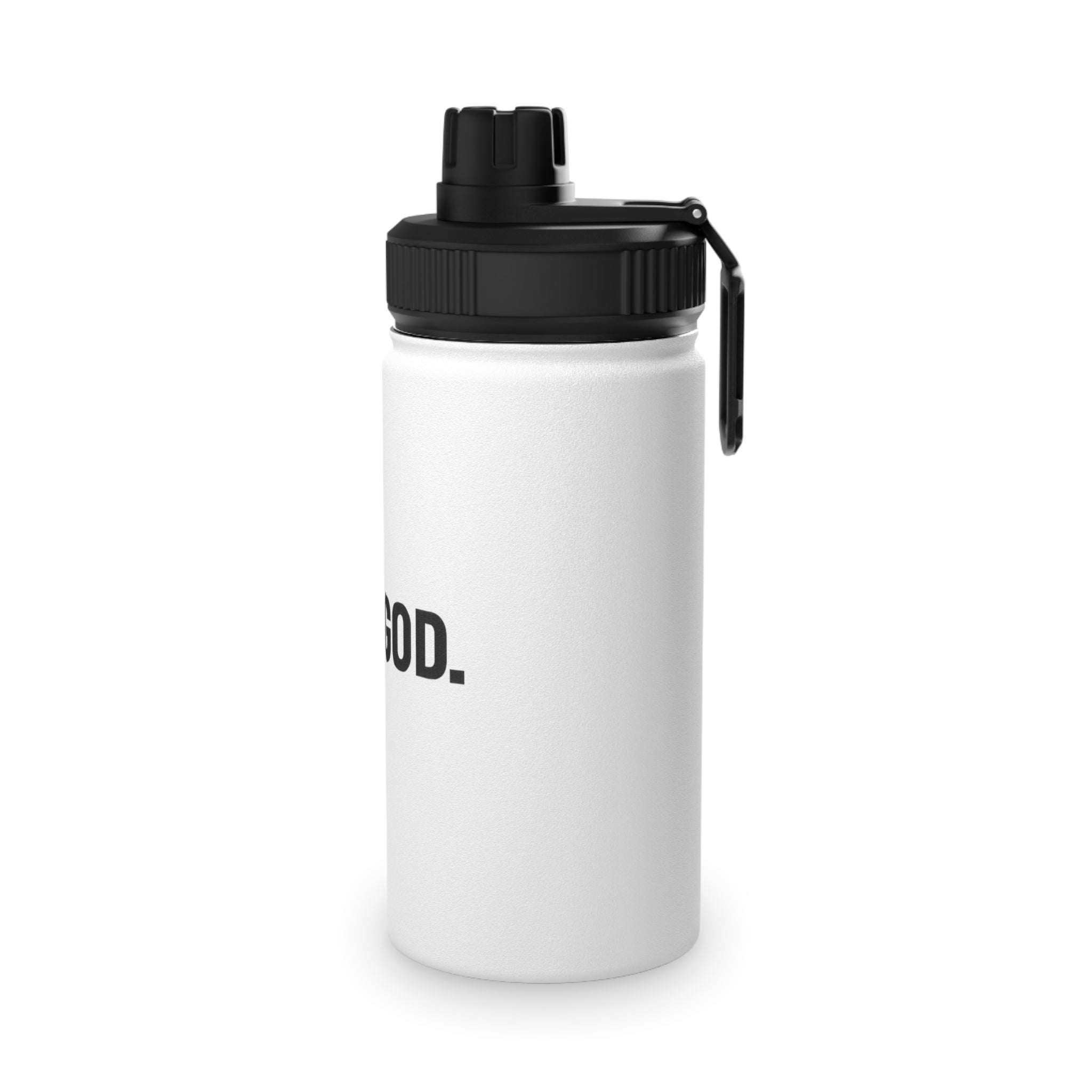 Trust God Stainless Steel Sports Water Bottle — Inspirational Faith Bottle