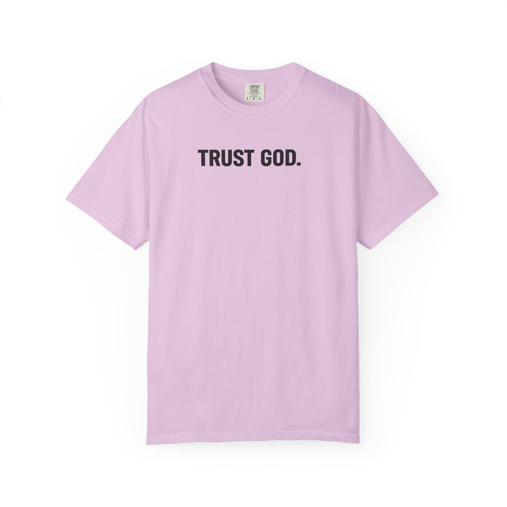 Trust God T‑Shirt — Minimal Faith Graphic Tee