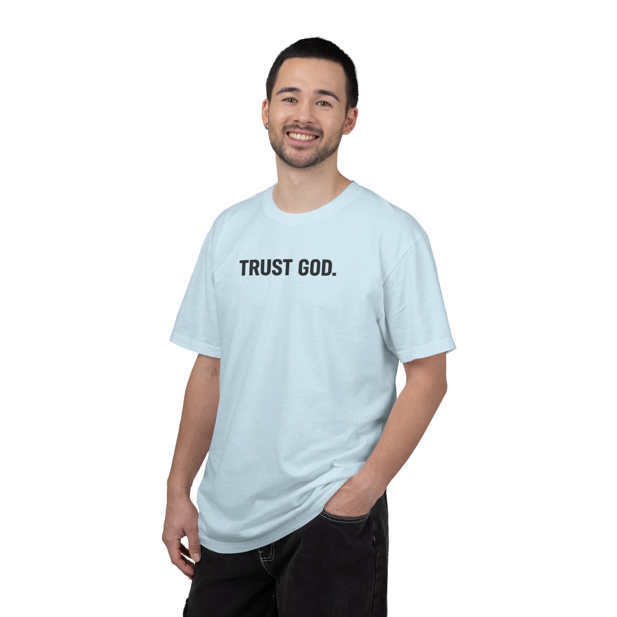 Trust God T‑Shirt — Minimal Faith Graphic Tee